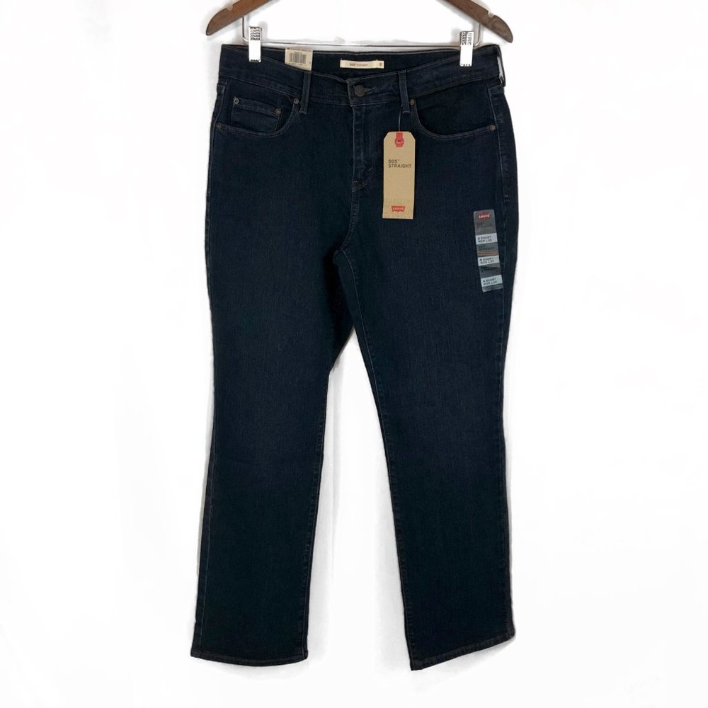 NWT Levi's 505 Straight Size 8 Short Women's Jeans